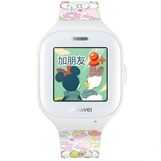 哈尔滨购物网华为 HUAWEI 迪士尼儿童智能手表 米妮 （GPS定位电话通话防水彩屏插卡手机手环）总代理批发