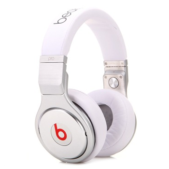 哈尔滨购物网Beats Pro 录音师专业版 头戴包耳式耳机 Hi-End 白色 带麦总代理批发