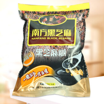 哈尔滨购物网南方黑芝麻黑芝麻糊360g 两种口味冲饮冲调即冲即食 红枣黑芝麻糊360g 总代理批发