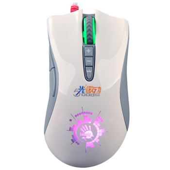 哈尔滨购物网双飞燕血手幽灵Q30电竞游戏鼠七彩炫光光微动有线鼠标USB专业总代理批发
