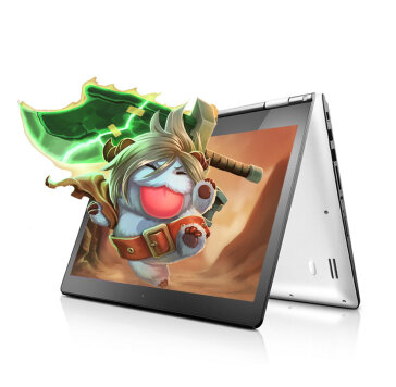 哈尔滨购物网联想（Lenovo）Flex3 15.6英寸轻薄超极笔记本电脑 360度翻转触控笔记本 I7-5500U/4G/500G/2G独显冰岛白总代理批发