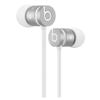 哈尔滨购物网Beats UrBeats 入耳式耳机 炫银色 手机耳机带麦 三键线控iPhone版总代理批发