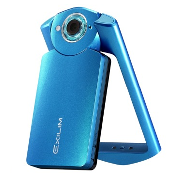 哈尔滨购物网卡西欧（CASIO）EX-TR550 数码相机 蓝色 1110万像素 21mm广角 自拍神器总代理批发