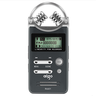 哈尔滨购物网爱国者（aigo）R6601 专业高清远距离录音笔 8GB灰色总代理批发