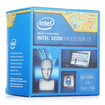 哈尔滨购物网英特尔（Intel） 至强四核E3-1231V3 盒装CPU （LGA1150/3.40GHz/8M/22纳米）总代理批发